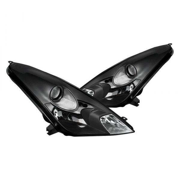 Spec-D® - Black Projector Headlights, Toyota Celica