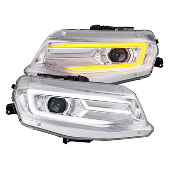 Spec-D® - Driver and Passenger Side Chrome Headlights