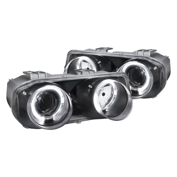 Spec-D® - Black Halo Projector Headlights, Acura Integra