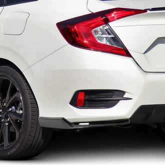 Spec-D® - Glossy Black Rear Diffuser