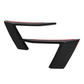 Spec-D® - Front Bumper Cover Pocket Accents (Unpainted)
