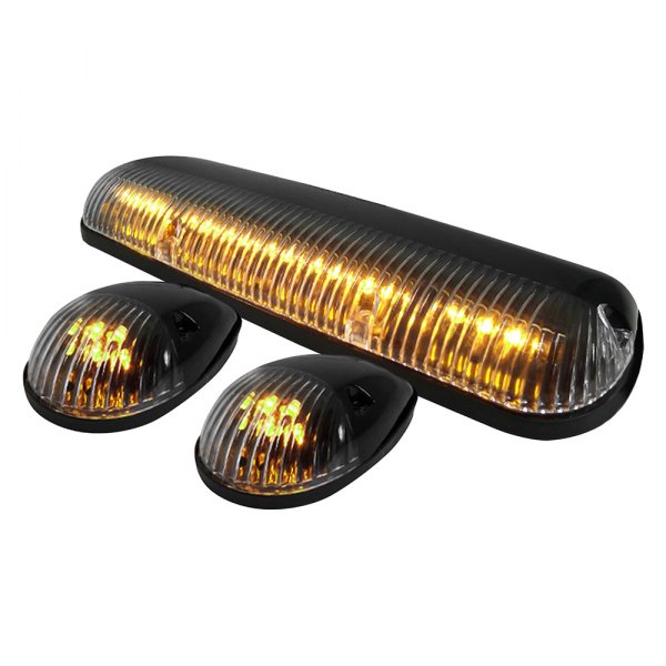 Spec-D® - Black LED Cab Roof Lights