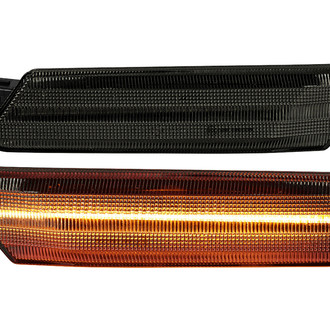 Spec-D® - Driver Side Chrome Smoke Factory Style LED Side Marker Lights