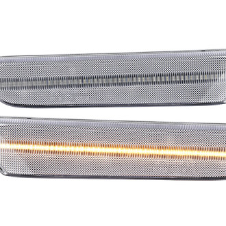 Spec-D® - Driver Side Chrome Factory Style LED Side Marker Lights