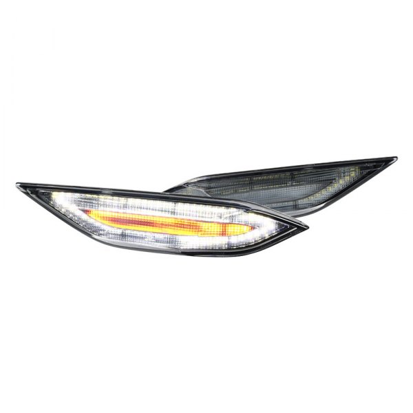 Spec-D® - Chrome LED Side Marker Lights, Porsche Cayenne