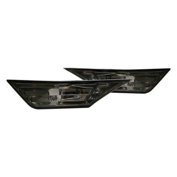 Spec-D® - Glossy Black/Smoke Factory Style Side Marker Lights