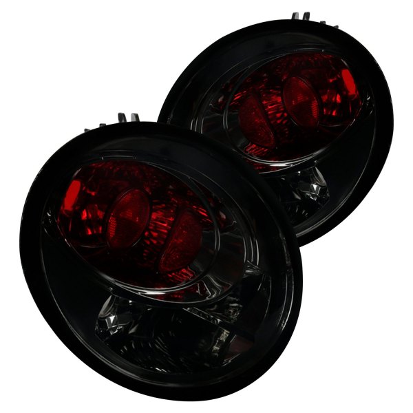 Spec-D® - Black Red/Smoke Euro Tail Lights, Volkswagen Beetle