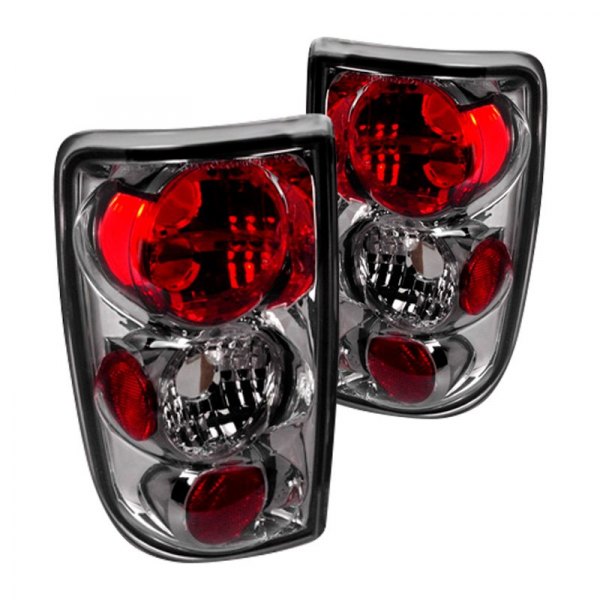 Spec-D® - Chrome Red/Smoke Euro Tail Lights