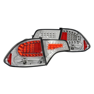 Spec-D® - Driver and Passenger Side Chrome LED Tail Lights