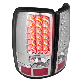 Spec-D® - Driver and Passenger Side Chrome LED Tail Lights