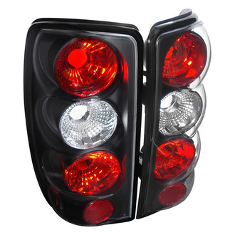 Spec-D® - Driver and Passenger Side Black/Red Euro Tail Lights