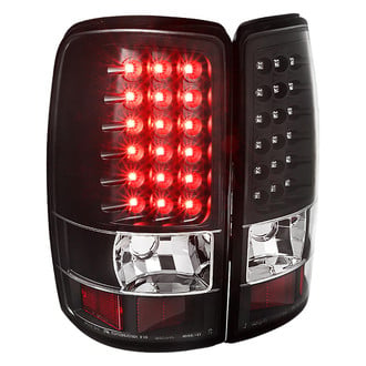 Spec-D® LT-DEN00JMLED-V2-TM - Driver and Passenger Side Black LED Tail Lights