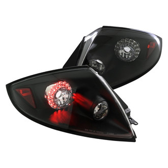 Spec-D® - Driver and Passenger Side Black LED Tail Lights
