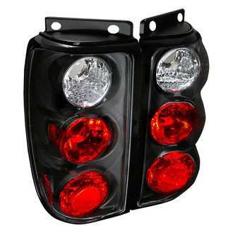 Spec-D® - Driver and Passenger Side Black/Red Euro Tail Lights