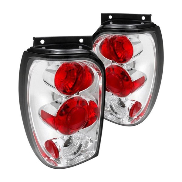 Spec-D® - Chrome/Red Euro Tail Lights