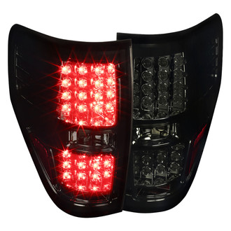 Spec-D® - Driver and Passenger Side Black/Smoke LED Tail Lights