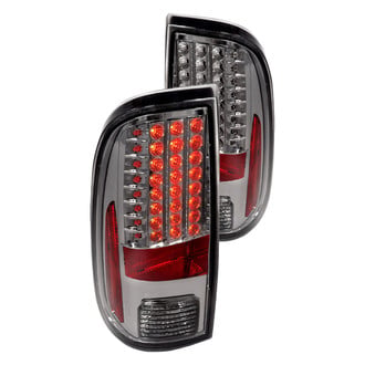 Spec-D® - Driver and Passenger Side Chrome/Smoke LED Tail Lights