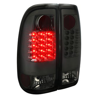 Spec-D® - Driver and Passenger Side Chrome/Smoke LED Tail Lights