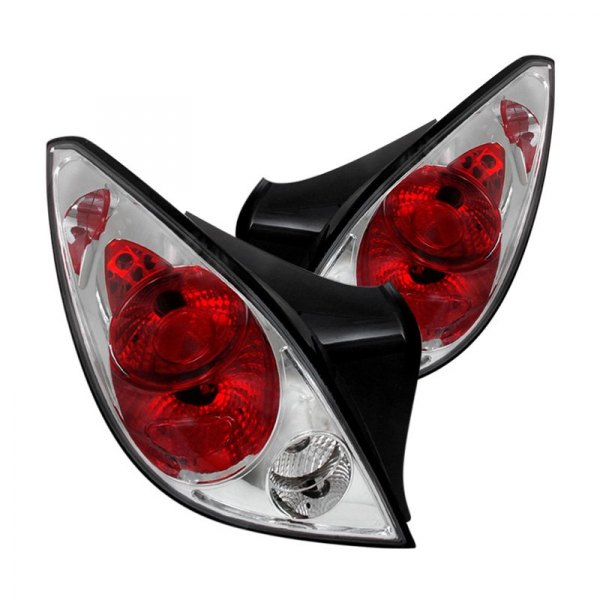 Spec-D® - Chrome/Red Euro Tail Lights, Pontiac G6