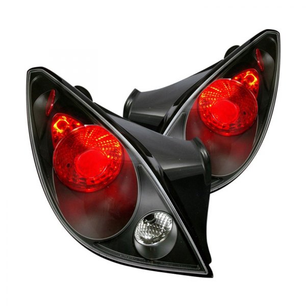 Spec-D® - Black/Red Euro Tail Lights, Pontiac G6