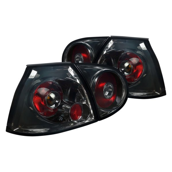 Spec-D® - Black/Smoke Factory Style Tail Lights