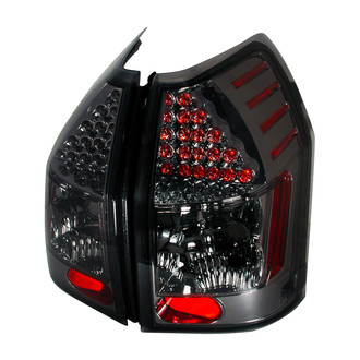 Spec-D® - Driver and Passenger Side Chrome/Smoke LED Tail Lights