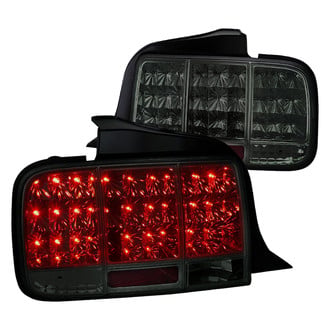 Spec-D® - Driver and Passenger Side Chrome/Smoke Sequential LED Tail Lights
