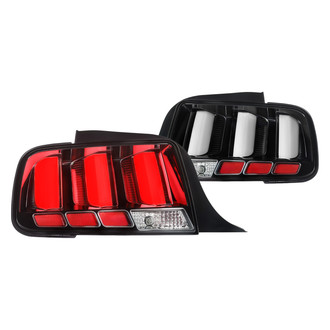 Spec-D® - Driver and Passenger Side Black LED Tail Lights