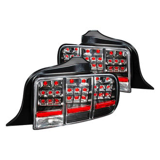 Spec-D® - Driver and Passenger Side Black LED Tail Lights