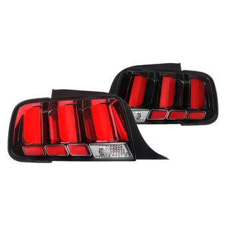 Spec-D® - Driver and Passenger Side Black LED Tail Lights