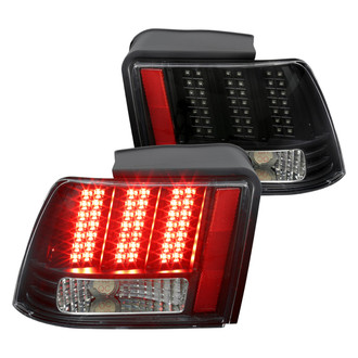 Spec-D® - Driver and Passenger Side Black Sequential LED Tail Lights