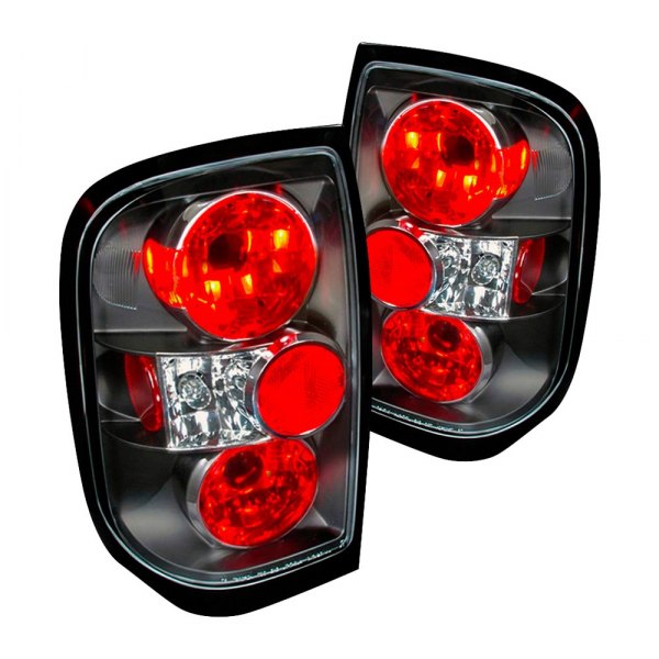Spec-D® - Black/Red Euro Tail Lights