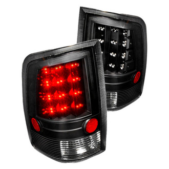 Spec-D® - Driver and Passenger Side Black LED Tail Lights