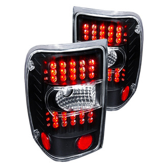 Spec-D® - Driver and Passenger Side Black LED Tail Lights