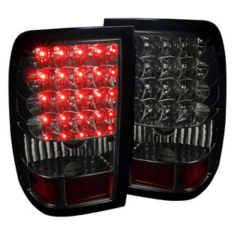 Spec-D® - Driver and Passenger Side Chrome/Smoke LED Tail Lights