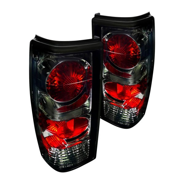Spec-D® - Black Red/Smoke Euro Tail Lights