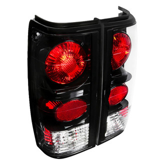 Spec-D® - Driver and Passenger Side Black Euro Tail Lights
