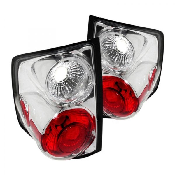 Spec-D® - Chrome/Red Euro Tail Lights