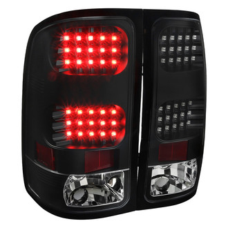 Spec-D® - Driver and Passenger Side Black LED Tail Lights