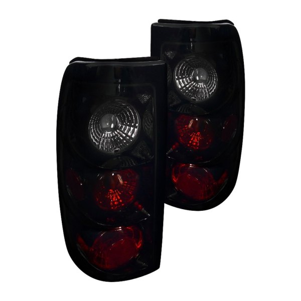 Spec-D® - Gloss Black Red/Smoke Euro Tail Lights