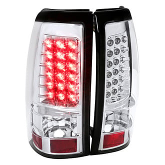 Spec-D® LT-SIV03CLED-TM - Driver and Passenger Side Chrome LED Tail Lights