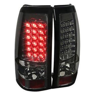 Spec-D® - Driver and Passenger Side Chrome/Smoke LED Tail Lights