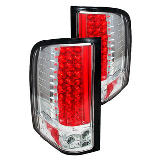 Spec-D® - Driver and Passenger Side Chrome LED Tail Lights