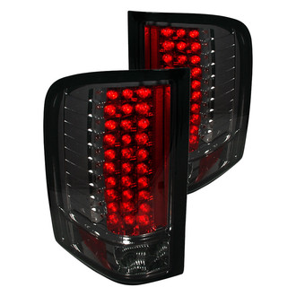 Spec-D® - Driver and Passenger Side Chrome/Smoke LED Tail Lights