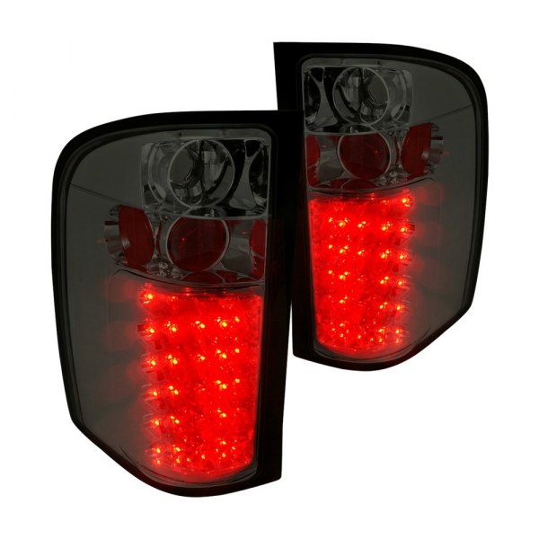 Spec-D® - Chrome/Smoke LED Tail Lights