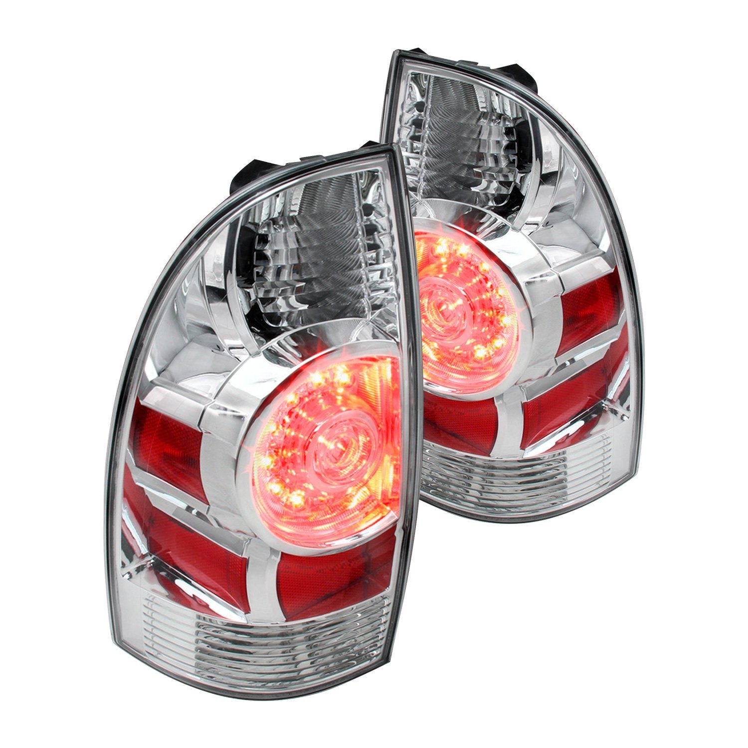 Spec-D® LT-TAC09CLED-RS - Chrome LED Tail Lights