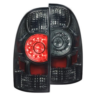 Spec-D® - Driver and Passenger Side Chrome/Smoke LED Tail Lights
