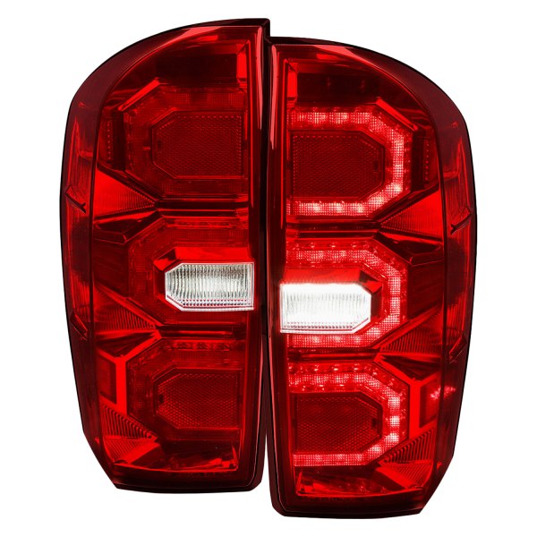 Spec-D® - Chrome/Red Sequential LED Tail Lights