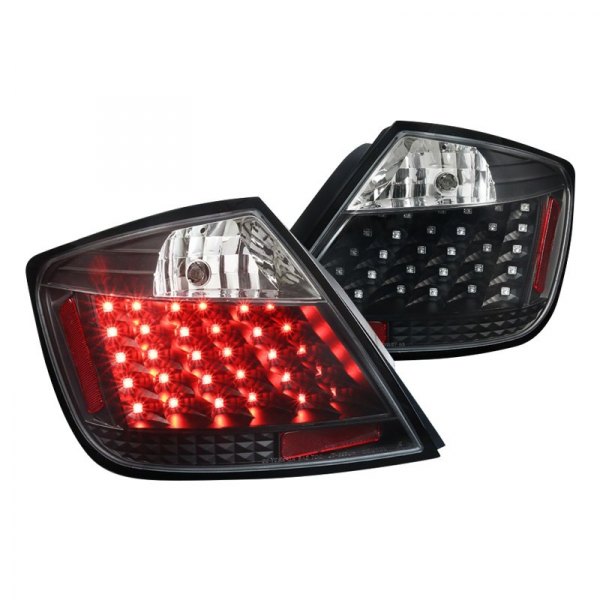 Spec-D® - Black LED Tail Lights, Scion tC