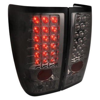 Spec-D® - Driver and Passenger Side Chrome/Smoke LED Tail Lights